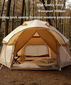 Outdoor Camping Cabin Tent for 5 to 8 People Easy Setup All Weather 2