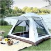 Lightweight 4-Person Camping Tent with 5000mm Waterproof and Sun Protection 3