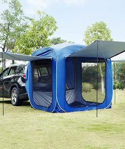 Automated Tailgate Awning SUV Tent – Waterproof Portable Camping Cover