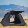 4 Person Waterproof Pop Up Tunnel Tent Easy Setup for Camping 3