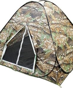 Camouflage Instant Pop Up Tent for 3-4 Persons Camping Hiking