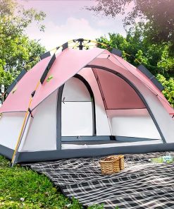 Double Layer Waterproof Camping Tent for Hiking and Outdoor Use 2