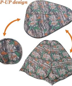 Camouflage Instant Pop Up Tent for 3-4 Persons Camping Hiking 2