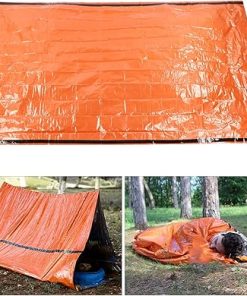 Portable Waterproof Emergency Tent for Camping and Hiking 298g 2