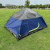 Double Layer Waterproof Camping Tent for Outdoor Travel and Sunshade