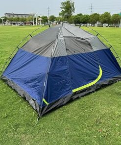 Double Layer Waterproof Camping Tent for Outdoor Travel and Sunshade