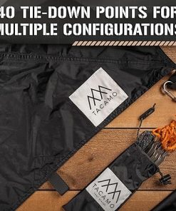 Lightweight Waterproof Camping Tarp 8×8 ft Durable Reflective Shelter 2