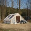 10’x 10′ Pop Up Sun Shelter,Instant One-Touch Setup and Heavy Duty Windproof, for Beach/Camping/Backyard – with Carry Bag, Sandbags and Stakes(6.6 ft-20 ft Sizes) Blue 6.6 * 6.6 3