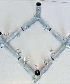 3pcs 3/4 inch 3 Way Corner Slider Canopy Fitting for EMT Pipe