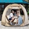 Large Inflatable Glamping Tent for 5-6 People with Stove Jack 3