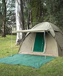 Alpha Kilo 4000 Canvas 6 Person Waterproof Bow Camping Tent