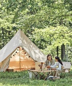 S’more Canvas Family Camping Tent for 3-5 Person 2