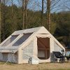 Inflatable Camping Tent 9.8x13ft Waterproof Easy Setup 4 Seasons