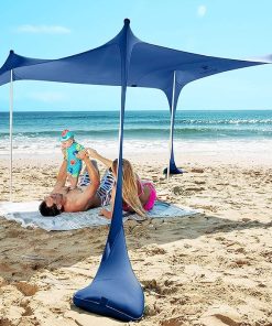 Pop Up Beach Tent Sun Shelter UPF50+ for Camping Fishing Picnics