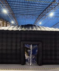 Black Inflatable Nightclub Tent for Outdoor Mobile Party Events