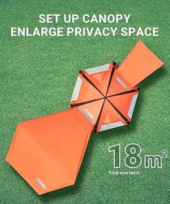 Large Inflatable Tent House with Pump for 2-6 People Waterproof 2