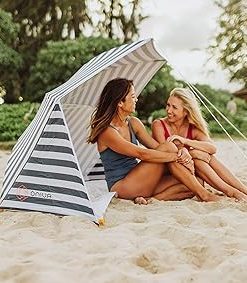 ONIVA Brolly Beach Umbrella Tent for Sun Shade and Picnic Enjoyment 2