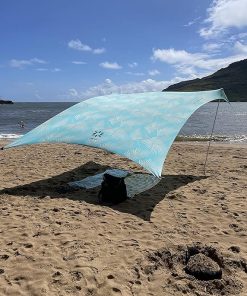Grande Beach Tent 7ft Tall 9x9ft Reinforced Corners Cooler Pocket 2