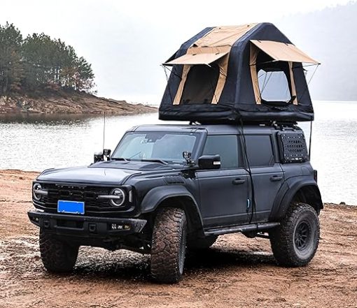 Easy Amphibious Inflatable Car Roof Tent for Camping Quick Setup