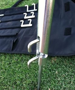 9 Stake Anchoring Kit for Camping Fishing Hiking and Soccer Nets 2