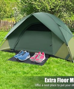 HAPPYGRILL Portable 2-Person Camping Tent with Removable Rain Fly 2