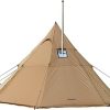 Luxury Safari Glamping Tent 3M 4M 5M 6M Family Camping Yurt 3
