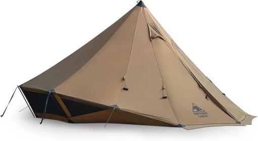 OneTigris Gastropod 2-6 Person Hot Tent with Enhanced Ventilation