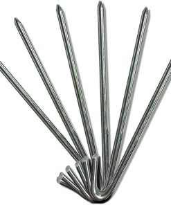 Heavy Duty Steel Tent Stakes for Camping and Outdoor Canopies