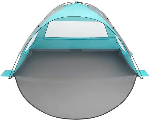 Oileus Beach Tent for 2-3 Persons Portable UV Protection with Ventilation