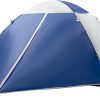 Waterproof 4/6 Person Screened Camping Tent with Easy Setup Canopy