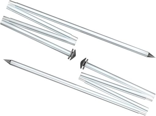 Sturdy Beach Canopy Stability Poles with Patented Bracket Design