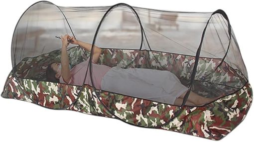 Portable Mosquito Tent for Camping and Travel - Fine Mesh Netting