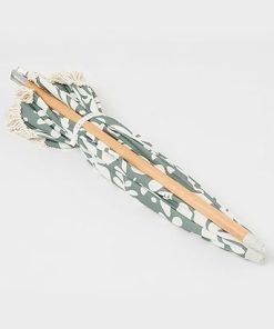 Sunnylife Luxe Beach Umbrella in Olive for Perfect Vacation Shade 2