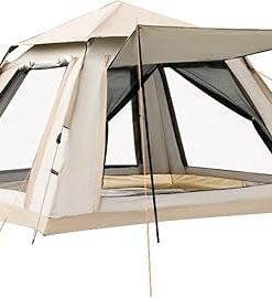 4 Person Camping Tent Instant Pop Up for Hiking and Outdoor Use