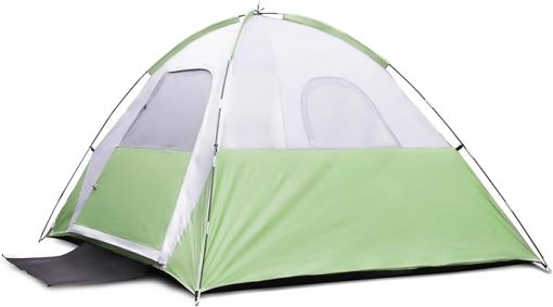 4 Person Waterproof Dome Tent with Removable Rainfly for Camping - Image 2