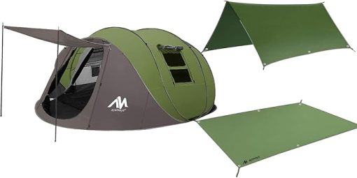 Tent Footprint for 6 Person Pop Up Tent Waterproof Ground Cloth