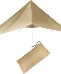 WINTENT Waterproof Top Tarp with Stove Jack for Cotton Canvas Tent 2
