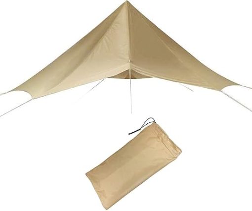 WINTENT Waterproof Top Tarp with Stove Jack for Cotton Canvas Tent - Image 2