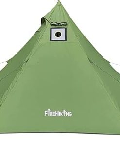 Ultralight Hot Tent for Camping Tepee with Stove Jack for 1-2 People