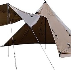 OneTigris Northgaze Canvas Hot Tent for 2-4 Person Camping 2