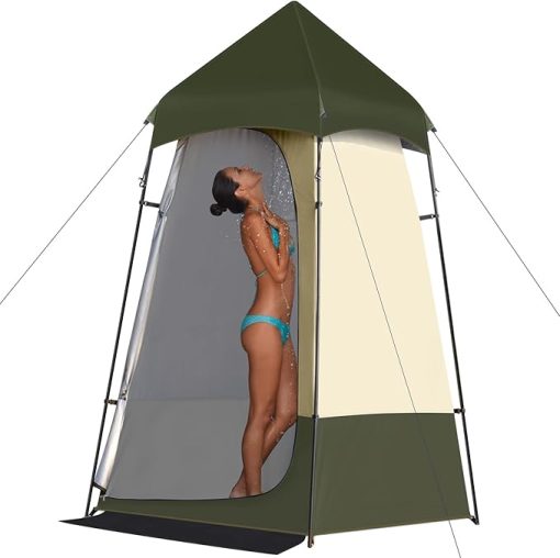 Leader Accessories 6.9 FT Portable Camping Shower Tent for Privacy