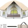Silicone Tent Stove Jack Round Base Roof Pipe Flashing for Tents 4