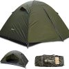 Dual-Use SUV Tent with Rainfly and Awning for Camping Adventures 4