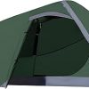 Tangkula 6.7’x6.8′ Foldable Beach Cabana, Easy Set-up Portable Beach Tent with Carry Bag, Detachable Side Wall, 4 Sandbags, Wind Vent, Sun-Protection Outdoor Beach Umbrella Shelter for Family 4
