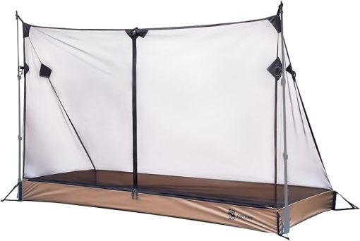 OneTigris Ultralight Solo Mesh Tent with Waterproof Bathtub Floor