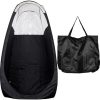 Instant Pop Up Airbrush Spray Tanning Tent Black for Home Use