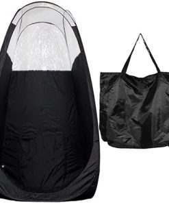 Instant Pop Up Airbrush Spray Tanning Tent Black for Home Use