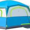 Portable Shower Tent Easy Setup Privacy Shelter for Camping Beach  
Large Toilet Tent with Drain Floor for Camping Beach Hiking Stability 3