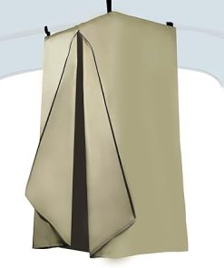 Heavy-Duty Privacy Tent for Pontoon Boats with Bimini Top Poles