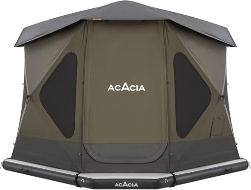 Space Acacia XL Tent for 4 to 6 People with Air Floor and Pump